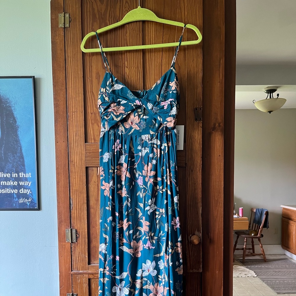 NWT Hello Molly Lady Like You Midi Dress Teal